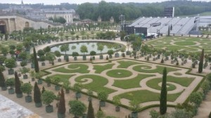 One of the gardens of Versailles